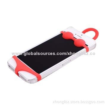 Bikini Silicone Mobile Phone Case for iPhone 5/5S, Easy to Put-on and Remove